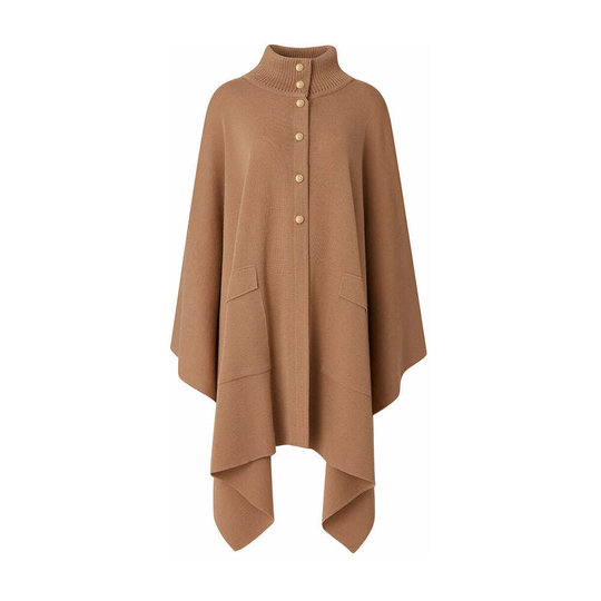 Busnel - Capes och Ponchos - Brun - Dam - Storlek: ONE Size