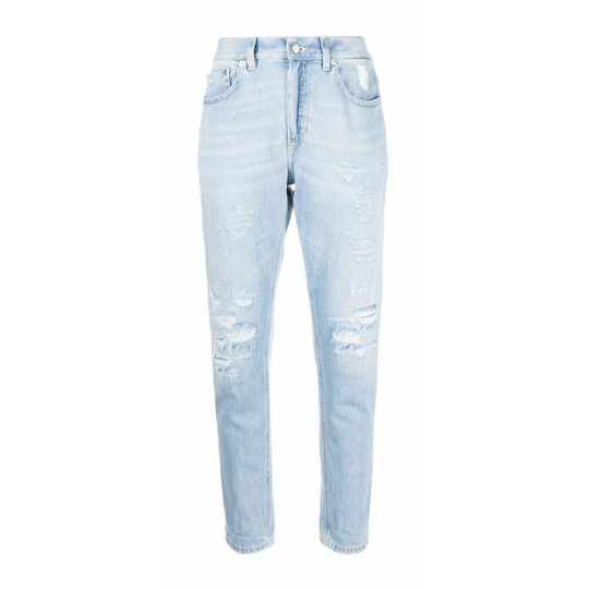 Dondup - Skinny Jeans - Blå - Dam - Storlek: W29,W25,W27