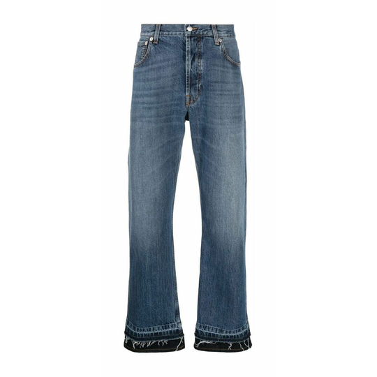 Alexander McQueen - Baggy Jeans - Blå - Herr - Storlek: L,M,S
