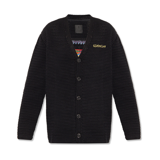 Givenchy - Cardigans - Svart - Herr - Storlek: L