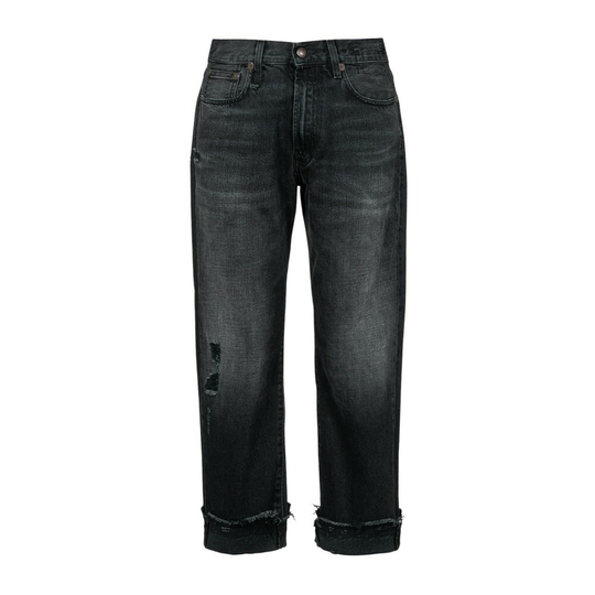 R13 - Boyfriend Jeans - Svart - Dam - Storlek: W29,W30,W28