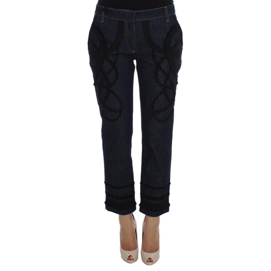 Dolce & Gabbana - Jeans - Blå - Dam - Storlek: Xs,3Xs