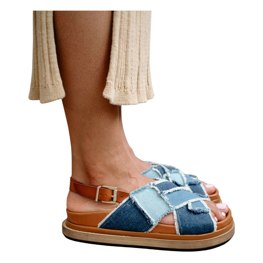 Alohas - Sandaler - Blå - Dam - Storlek: 38 Eu,39 Eu,37 Eu,35 Eu,41 EU