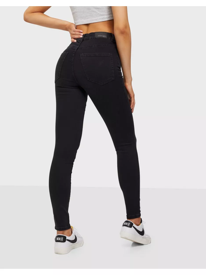 Gina Tricot Molly High Waist Jeans Skinny jeans Offblack