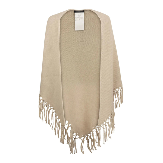 Max Mara Weekend - Capes och Ponchos - Beige - Dam - Storlek: ONE Size