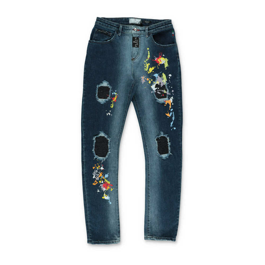 Philipp Plein - Jeans - Blå - Unisex - Storlek: 164 CM
