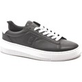 Skor Calvin Klein Jeans Chunky Sole Sneaker Laceup Lth Black