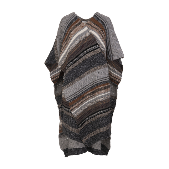 Chloé - Capes och Ponchos - Grå - Dam - Storlek: S