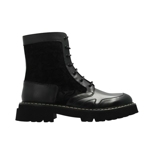 Salvatore Ferragamo - Boots - Svart - Herr - Storlek: 40 Eu,39 Eu,40 1/2 Eu,41 Eu,42 1/2 EU
