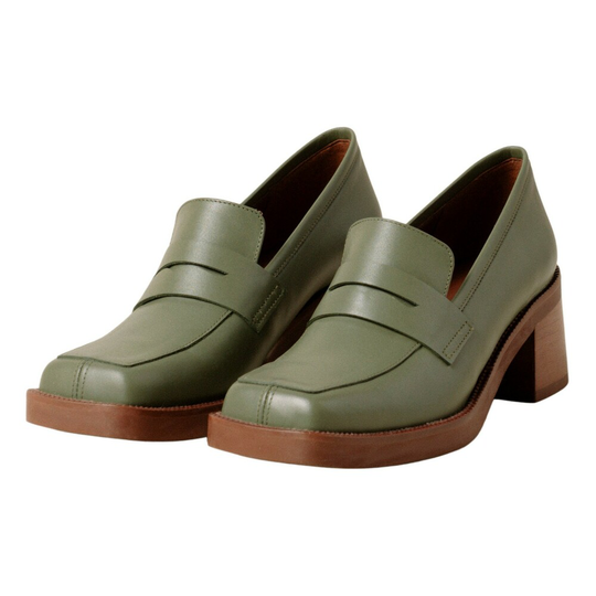 Alohas - Pumps - Grön - Dam - Storlek: 35 EU