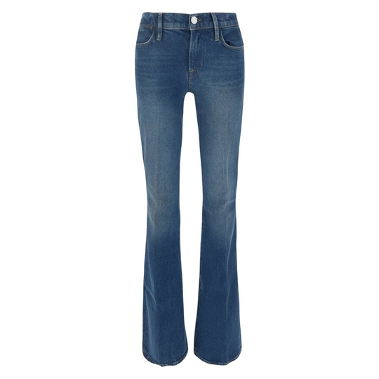 Frame - Flare Jeans - Blå - Dam - Storlek: W26,W24,W25,W31,W30,W28,W29,W27