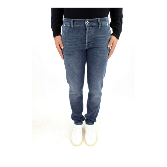 Roy Roger's - Skinny Jeans - Blå - Herr - Storlek: W32,W34,W31,W40,W35,W30,W33,W38