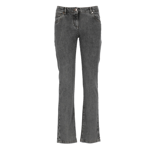 Brunello Cucinelli - Skinny Jeans - Grå - Dam - Storlek: Xs,2Xs