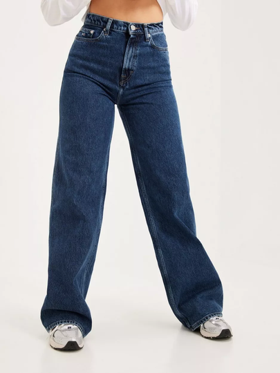 Tommy Jeans - Straight jeans - Denim - Claire High Rise Wide DF6134 - Jeans