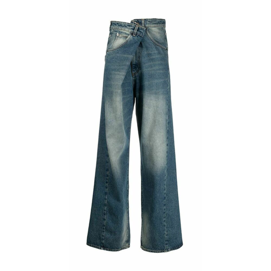 Darkpark - Flare Jeans - Blå - Dam - Storlek: W25,W26