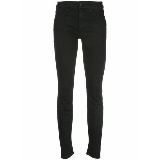 Mother - Skinny Jeans - Svart - Dam - Storlek: W25,W27,W28,W26