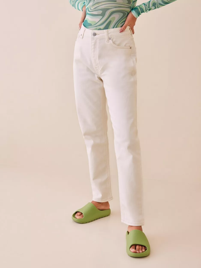 MOSS COPENHAGEN - Mom jeans - Vanilla Ice - Crystal Mom Jeans - Jeans