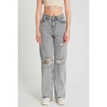 Byxor Robin-Collection Ribbstickade Jeans Hög Midja D