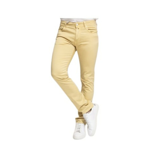 Jacob Cohën - Skinny Jeans - Gul - Herr - Storlek: W33,W30,W36,W31,W38