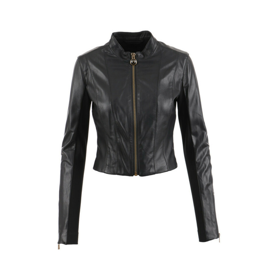 Pinko - Läderjackor - Svart - Dam - Storlek: L,M,S,Xs