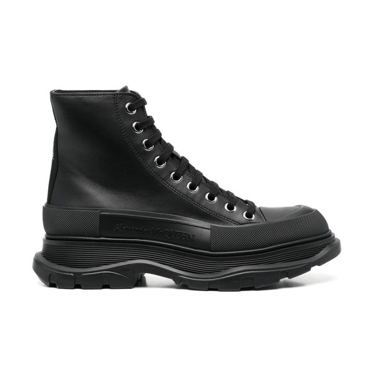 Alexander McQueen - Boots - Svart - Dam - Storlek: 40 Eu,36 EU