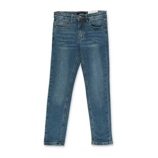 Molo - Jeans - Blå - Flicka - Storlek: 98 Cm,164 Cm,128 Cm,104 Cm,176 Cm,152 Cm,140 CM