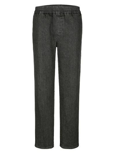 Jeans med resårlinning Roger Kent Svart