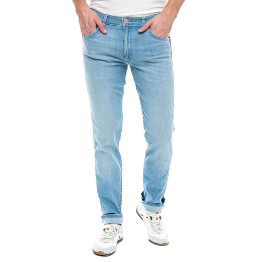 Wrangler - Jeans - Blå - Herr - Storlek: W32 L32,W34 L34,W42 L34,W33 L32,W31 L32,W40 L32,W35 L32,W31 L34,W32 L34,W33 L34,W35 L34,W30 L34