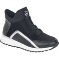Skor Rieker Svarta Casual Textile Booties