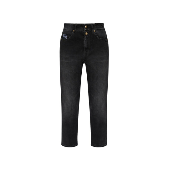 Versace Jeans Couture - Straight - Grå - Dam - Storlek: W28,W27,W30,W29