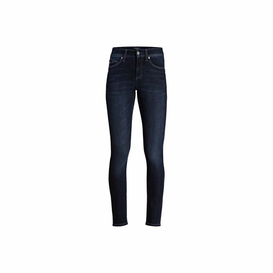 Cambio - Skinny Jeans - Blå - Dam - Storlek: 2Xl,L