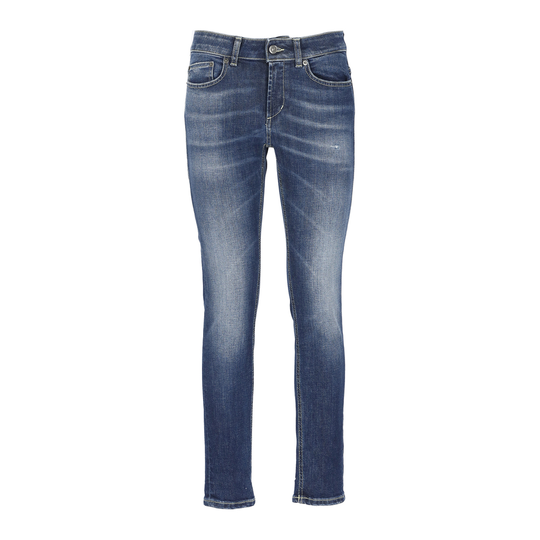 Dondup - Skinny Jeans - Blå - Dam - Storlek: W27,W31,W30,W29,W32