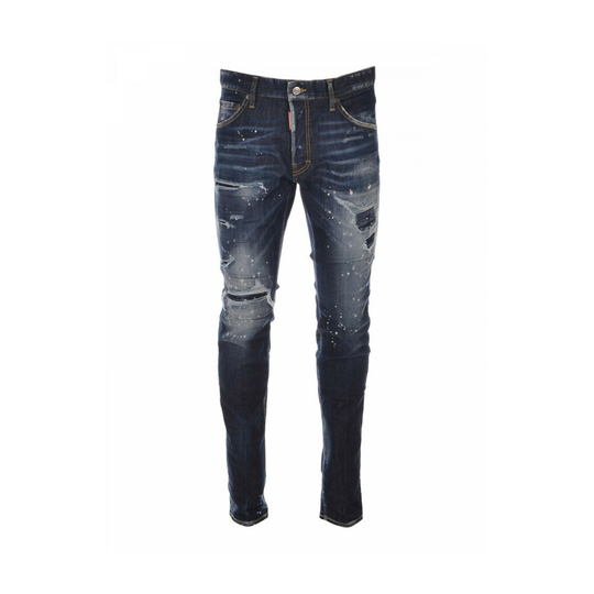Dsquared2 - Skinny Jeans - Blå - Herr - Storlek: 2Xl,Xl,L,M,S