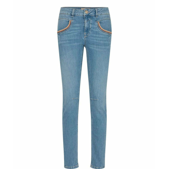 MOS Mosh - Skinny Jeans - Blå - Dam - Storlek: W26,W28,W32,W30