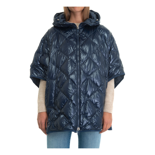 Max Mara Weekend - Capes och Ponchos - Blå - Dam - Storlek: S,2Xs