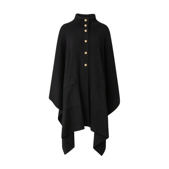 Busnel - Capes och Ponchos - Svart - Dam - Storlek: ONE Size