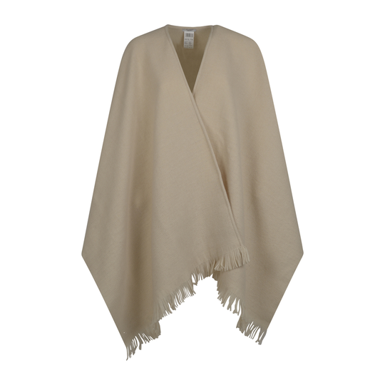 Peserico - Capes och Ponchos - Beige - Dam - Storlek: ONE Size