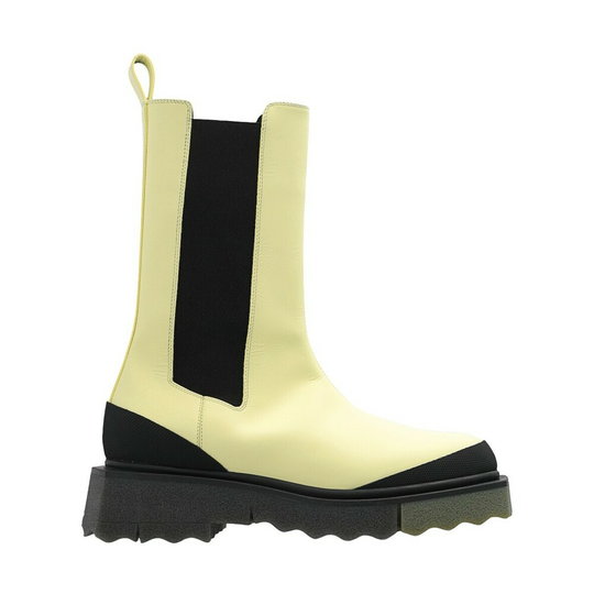 Off White - Jodhpurs - Gul - Dam - Storlek: 38 Eu,39 Eu,36 Eu,40 Eu,37 EU