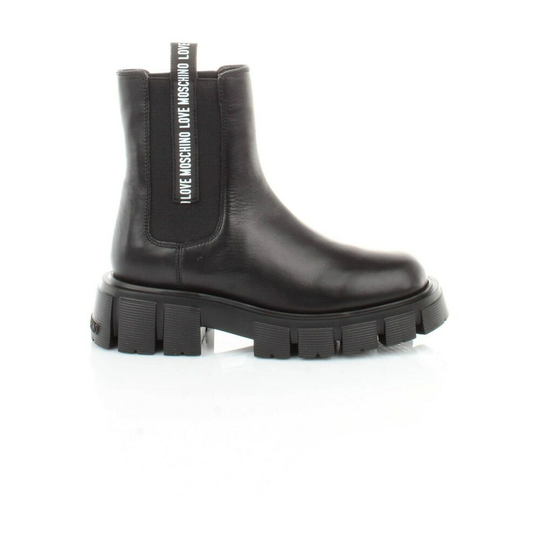 Love Moschino - Jodhpurs - Svart - Dam - Storlek: 40 Eu,37 Eu,36 Eu,38 Eu,39 EU