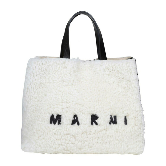 Marni - Handväskor - Vit - Dam - Storlek: ONE Size