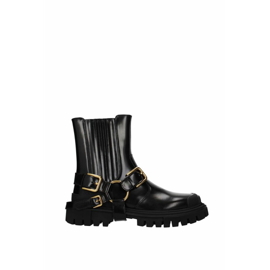 Dolce & Gabbana - Boots - Svart - Dam - Storlek: 41 EU