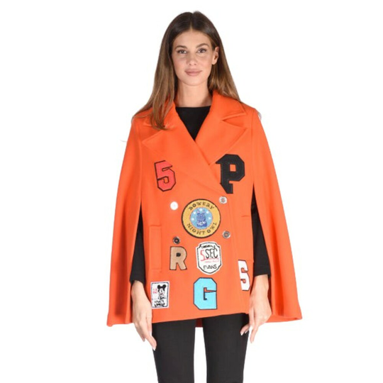 5Progress - Capes och Ponchos - Orange - Dam - Storlek: S