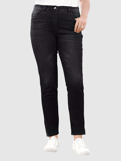 Jeans i 5-ficksmodell basically you Black