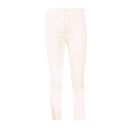 Mother - Skinny Jeans - Vit - Dam - Storlek: W28