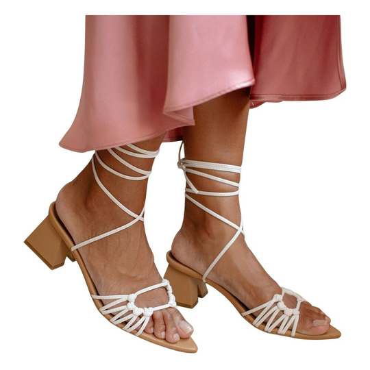 Alohas - Sandaler - Vit - Dam - Storlek: 42 Eu,39 EU