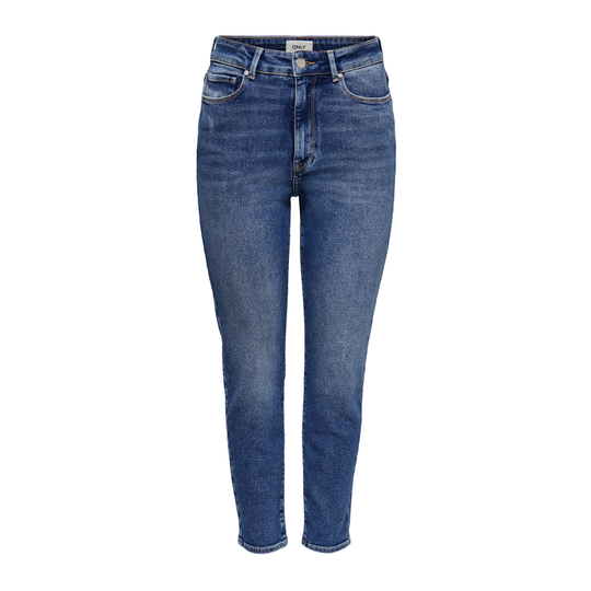 Only - Skinny Jeans - Blå - Dam - Storlek: W29 L32,W28 L32,W27 L32,W26 L32,W26 L30,W27 L30,W31 L30,W25 L30,W28 L30