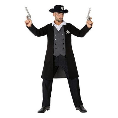 Maskeraddräkt vuxna 114456 Sheriff (Storlek: XL)