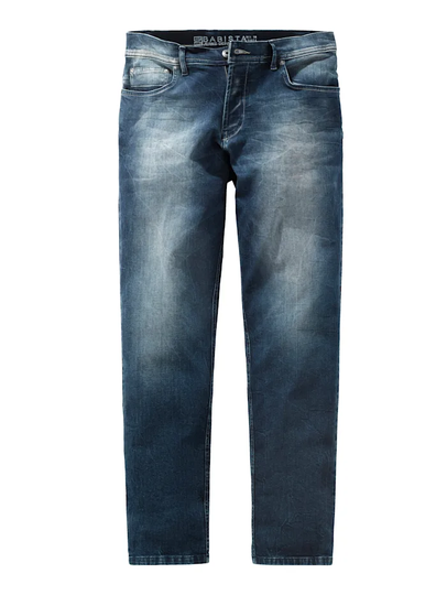 Jeans med snygg tvättning BABISTA Blå
