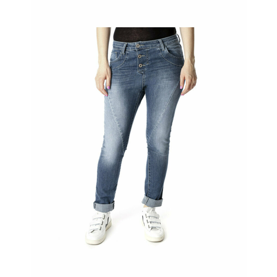Please - Skinny Jeans - Blå - Dam - Storlek: M