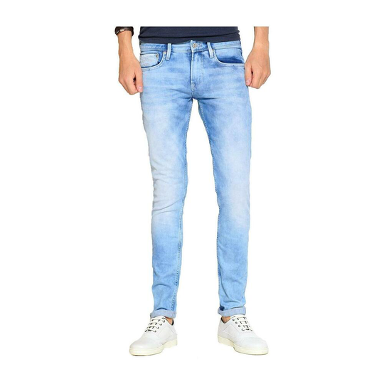 Pepe Jeans - Skinny Jeans - Blå - Herr - Storlek: W36 L34